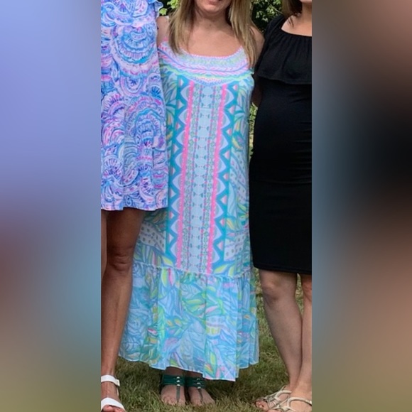 Lilly Pulitzer maxi summer dress size Large - Picture 7 of 7